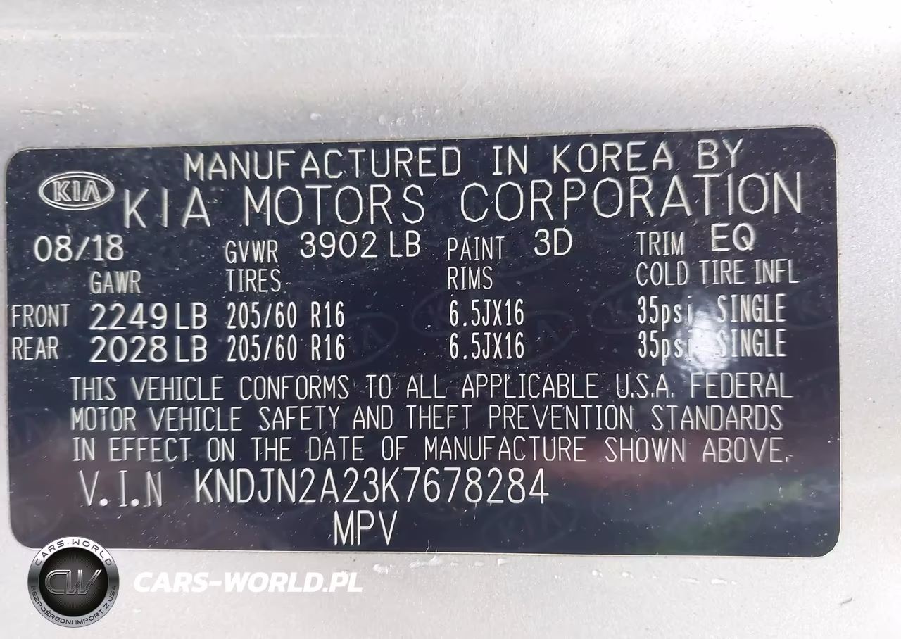 2019 Kia Soul VIN:KNDJN2A23K7678284 - 9