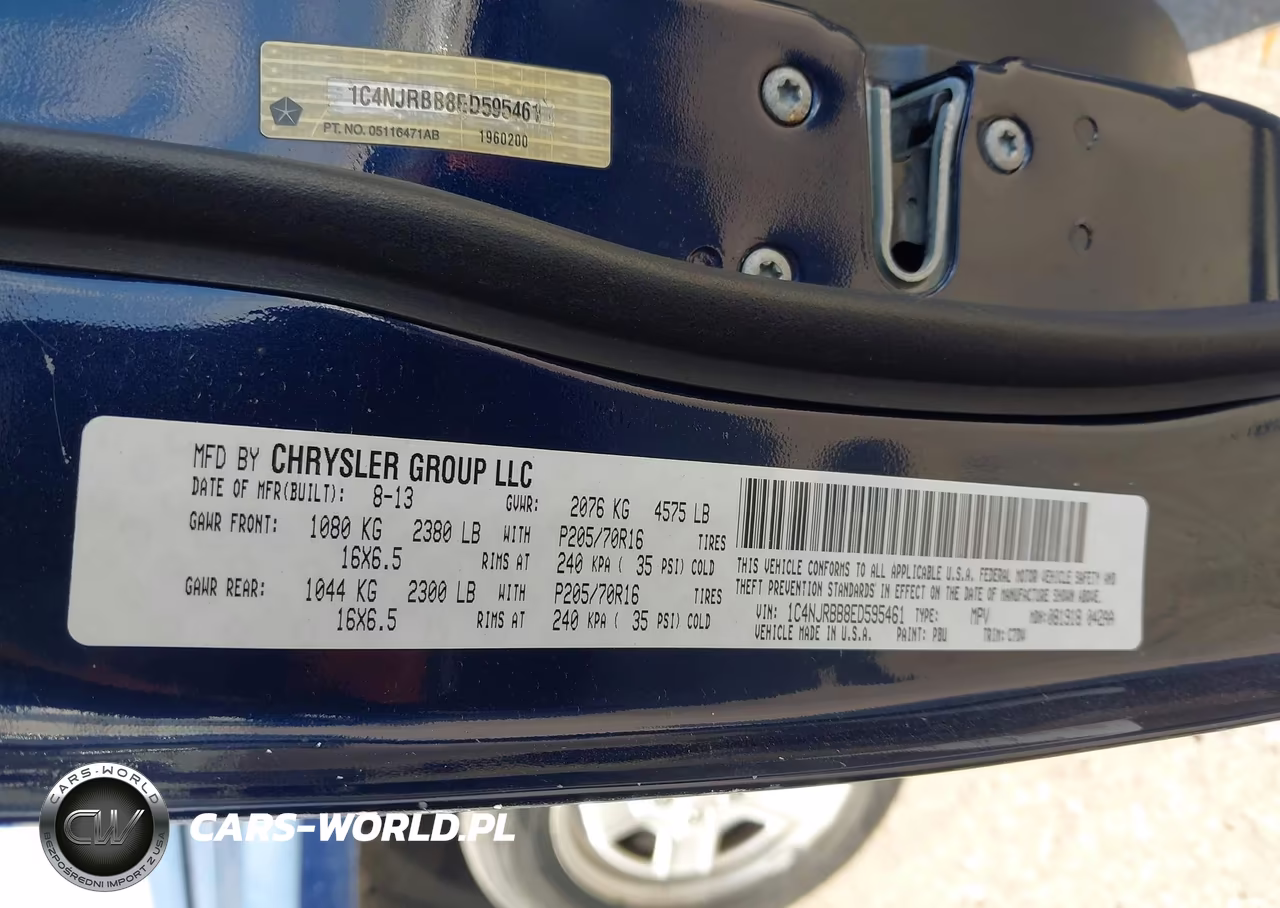 2014 Jeep Patriot Sport VIN:1C4NJRBB8ED595461 - 9