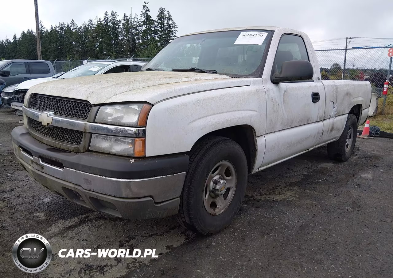 2004 Chevrolet Silverado 1500 Work Truck VIN:1GCEC14VX4E136637 - 2