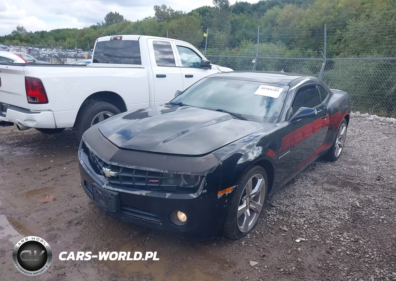 2011 Chevrolet Camaro 2Lt VIN:2G1FC1ED6B9124407 - 2