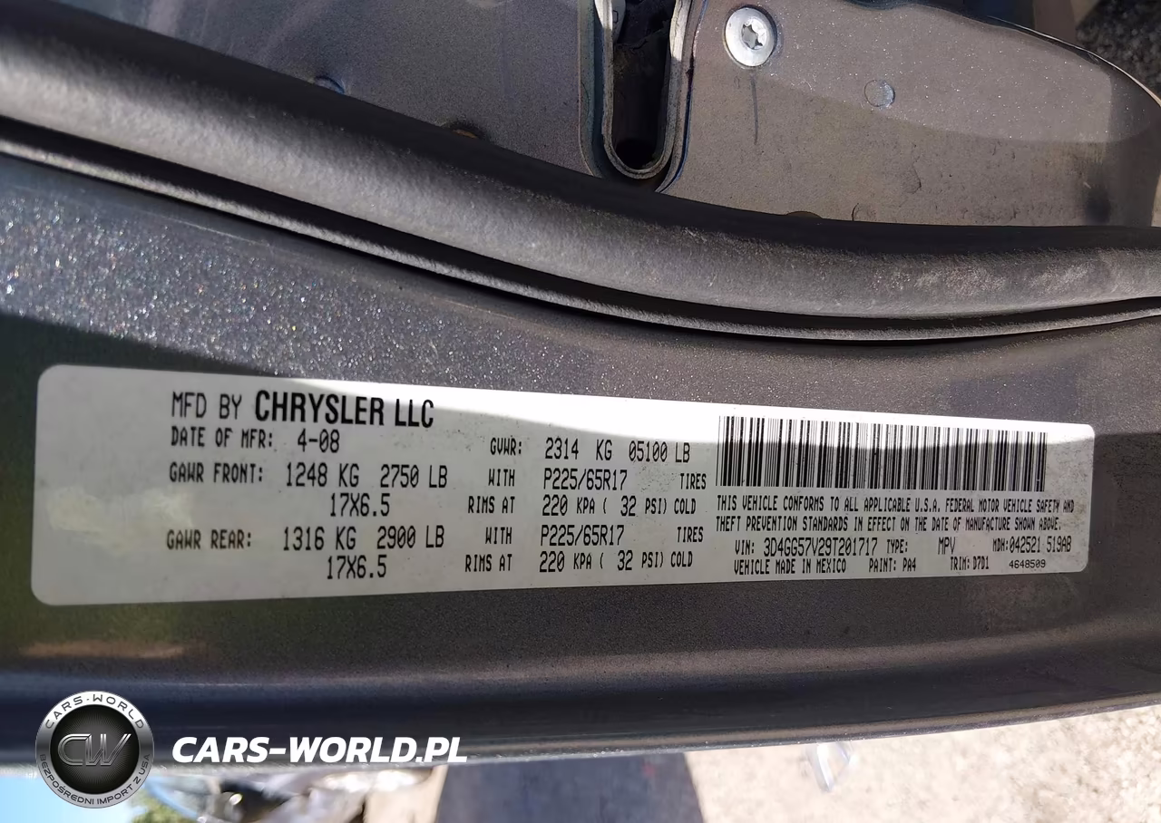 2009 Dodge Journey Sxt VIN:3D4GG57V29T201717 - 9