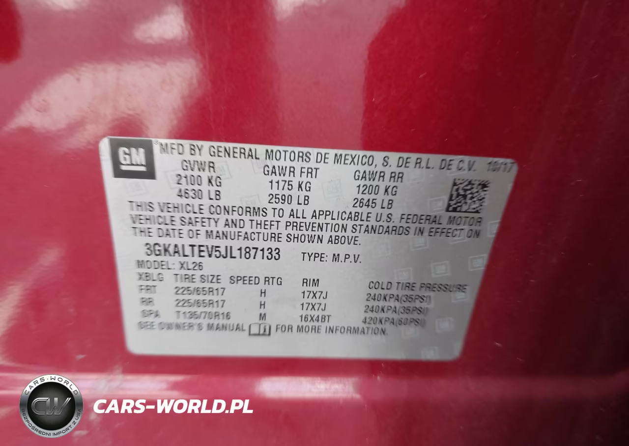 2018 GMC Terrain Sle VIN:3GKALTEV5JL187133 - 9