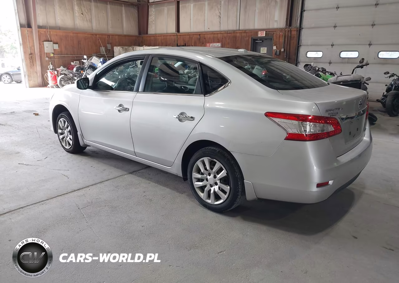 2014 Nissan Sentra Sv VIN:3N1AB7AP8EY313428 - 3