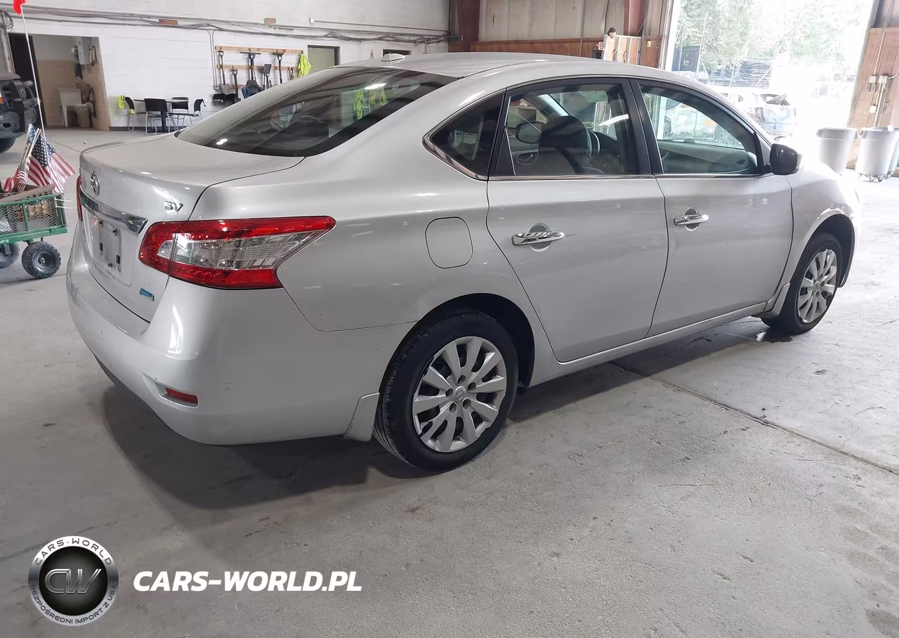 2014 Nissan Sentra Sv VIN:3N1AB7AP8EY313428 - 4