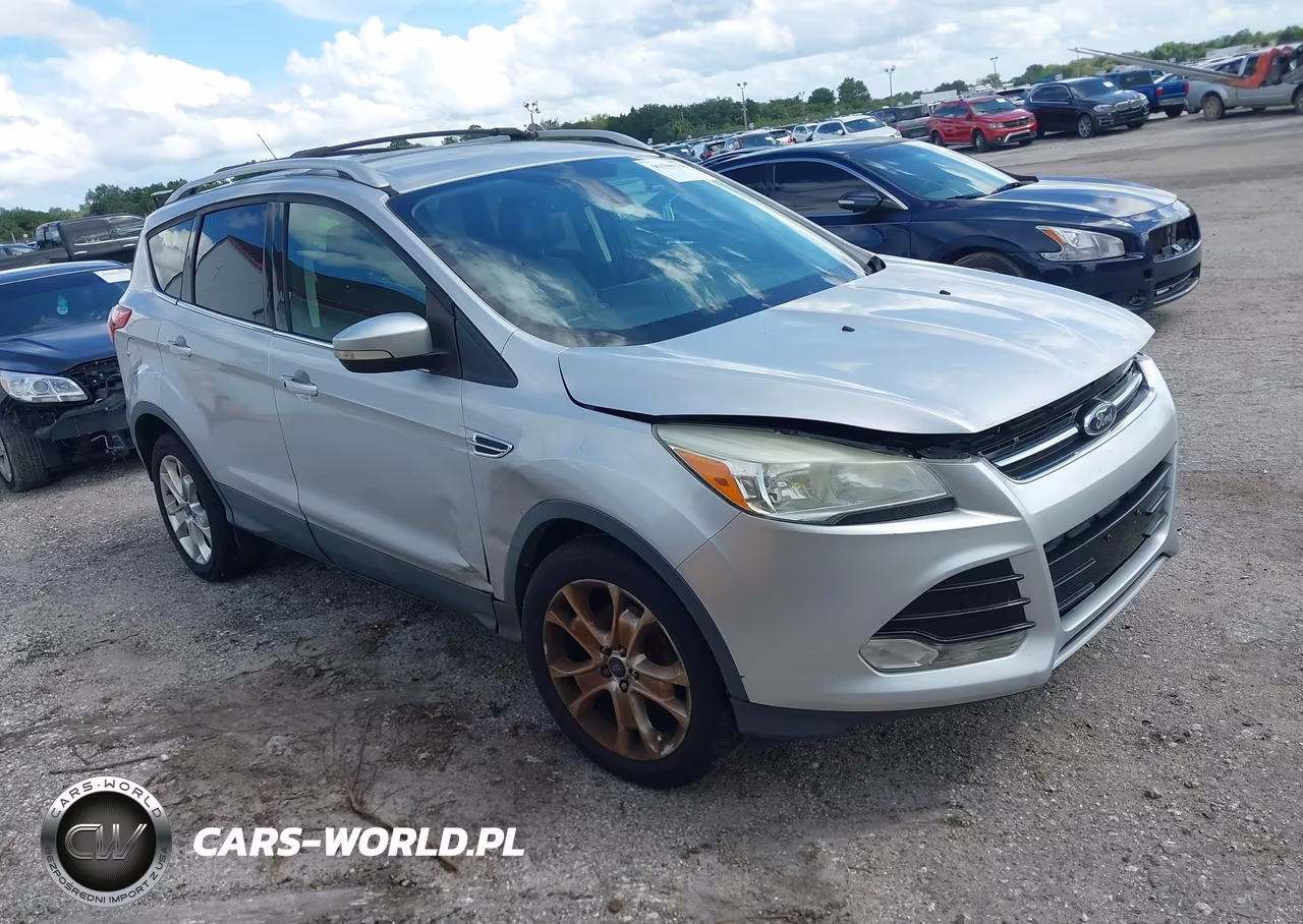 2014 Ford Escape Titanium VIN:1FMCU0JX5EUB57127 - 1