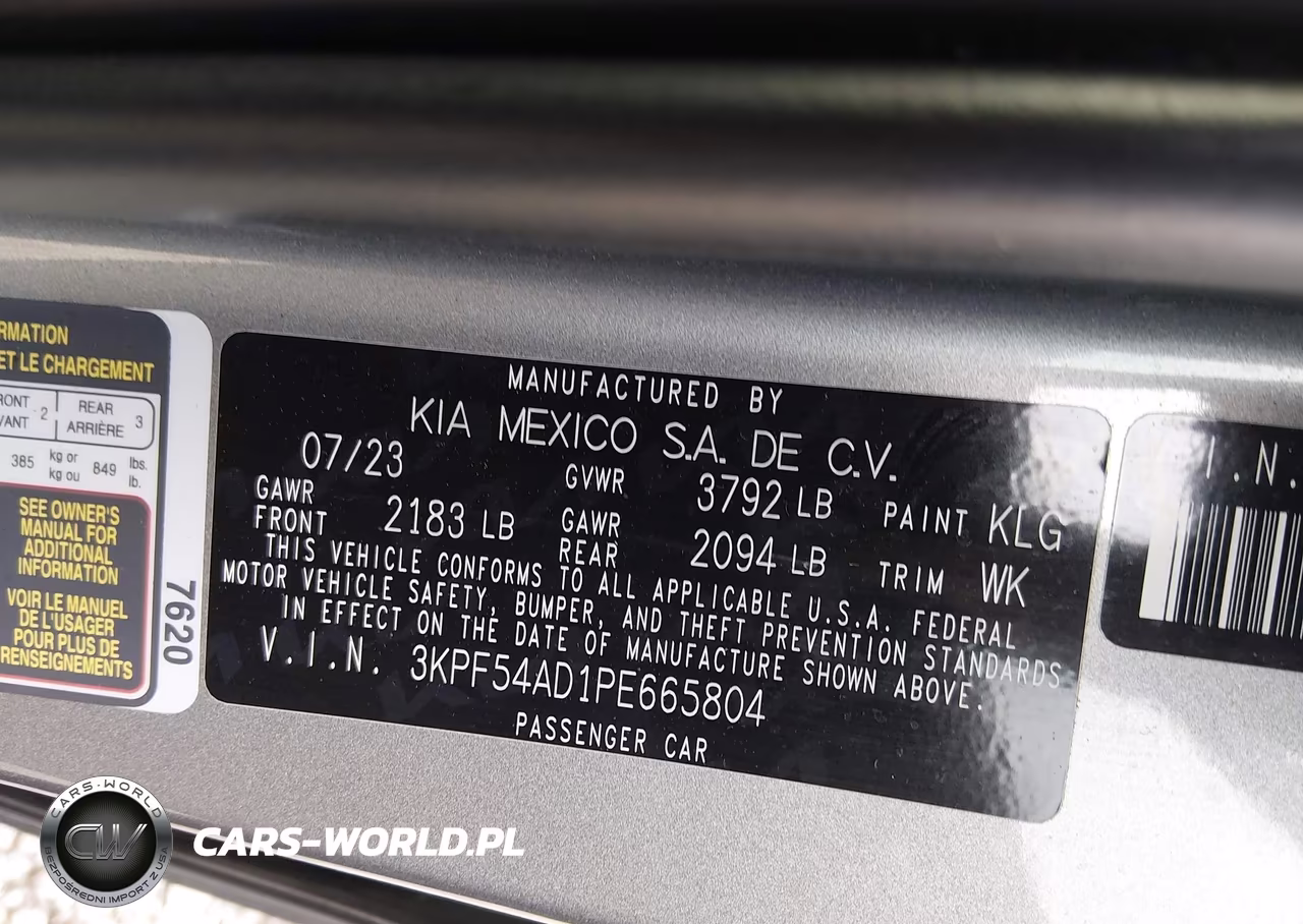 2023 Kia Forte Gt-Line VIN:3KPF54AD1PE665804 - 9