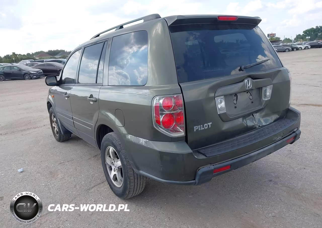 2006 Honda Pilot Ex-L VIN:5FNYF28536B021108 - 3