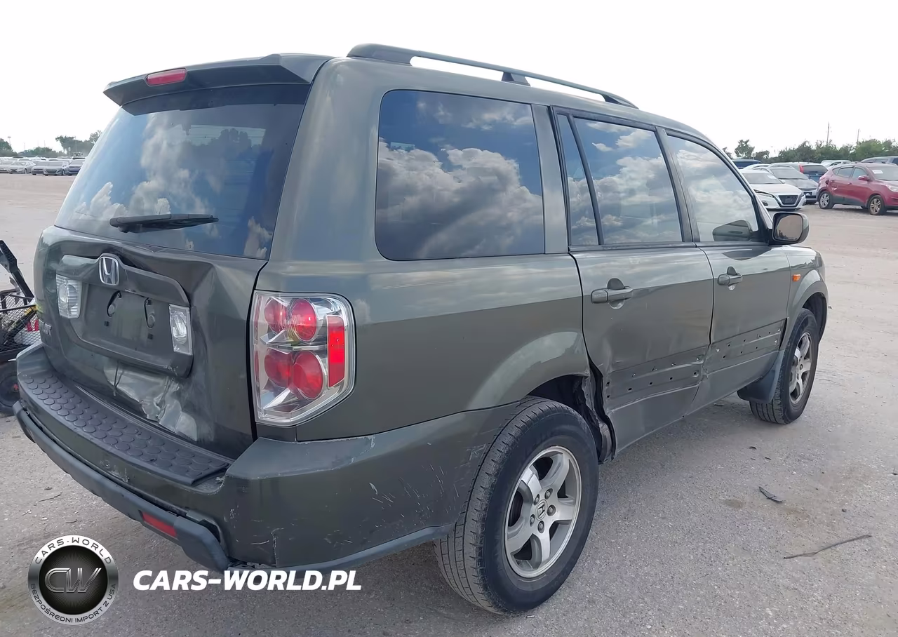 2006 Honda Pilot Ex-L VIN:5FNYF28536B021108 - 4