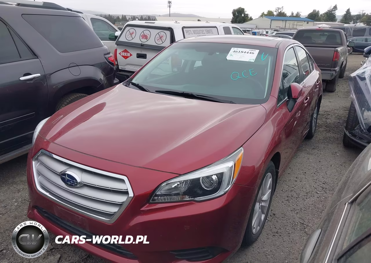 2015 Subaru Legacy 2.5I Premium VIN:4S3BNAD68F3049968 - 2