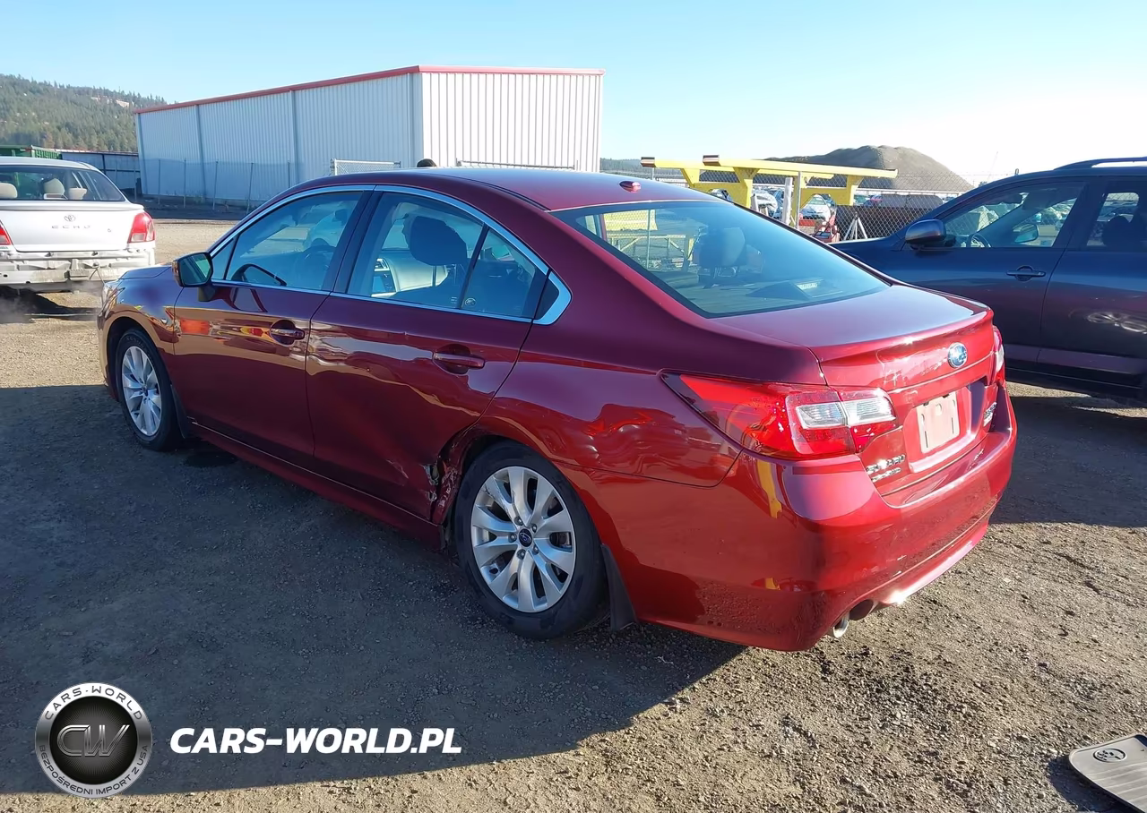2015 Subaru Legacy 2.5I Premium VIN:4S3BNAD68F3049968 - 3