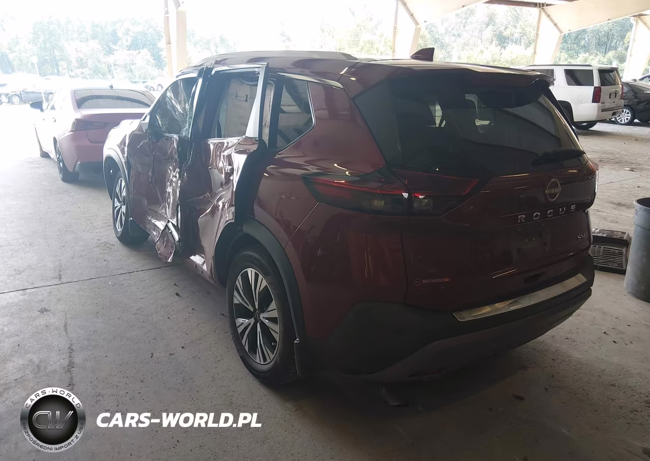 2022 Nissan Rogue Sv Fwd VIN:5N1BT3BA6NC721836 - 3