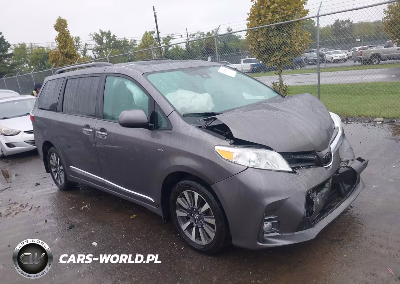 2018 Toyota Sienna Xle Premium 7 Passenger