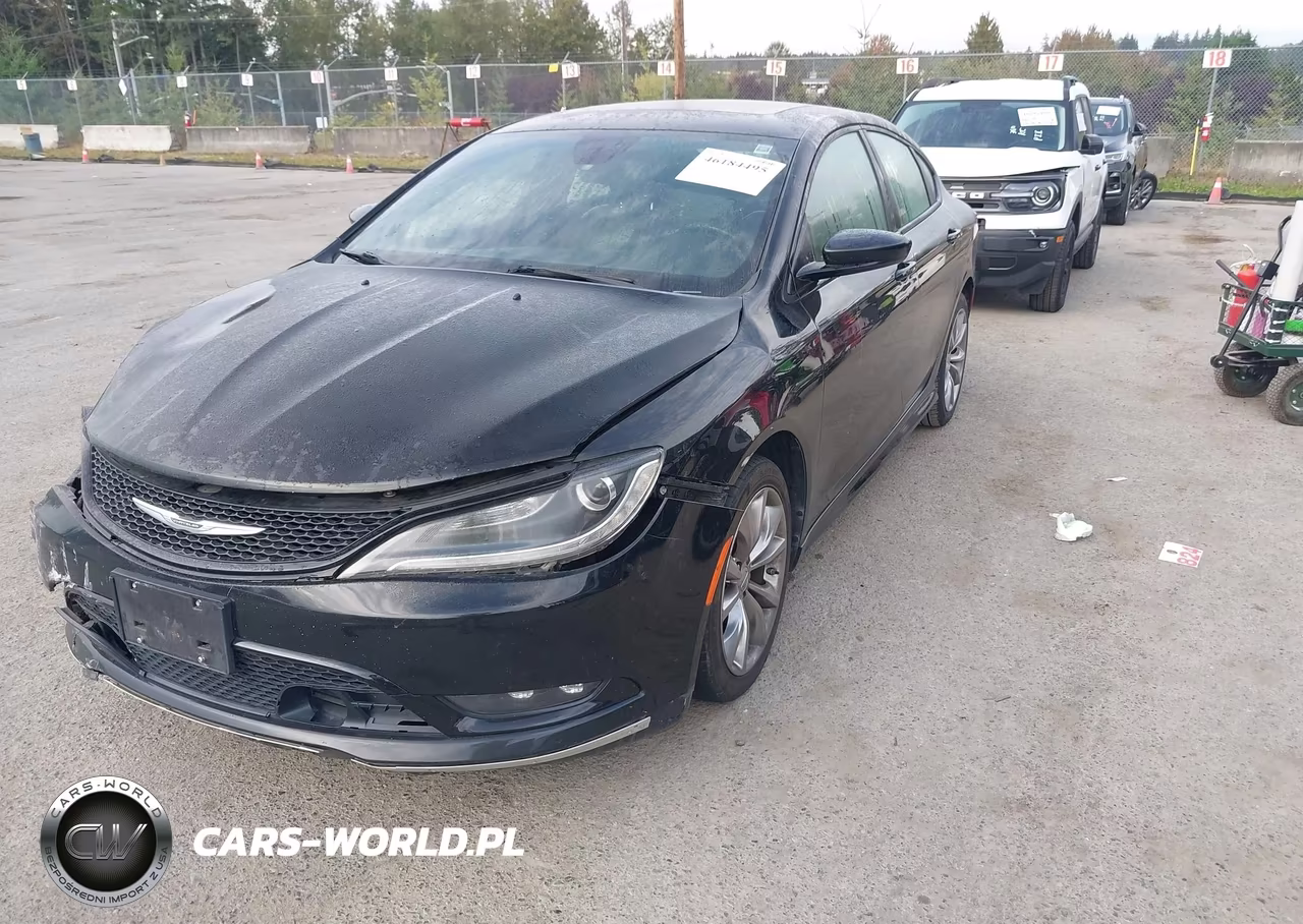 2015 Chrysler 200 S VIN:1C3CCCBG7FN735882 - 2