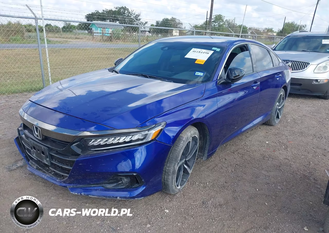 2022 Honda Accord Sport VIN:1HGCV1F35NA029731 - 2