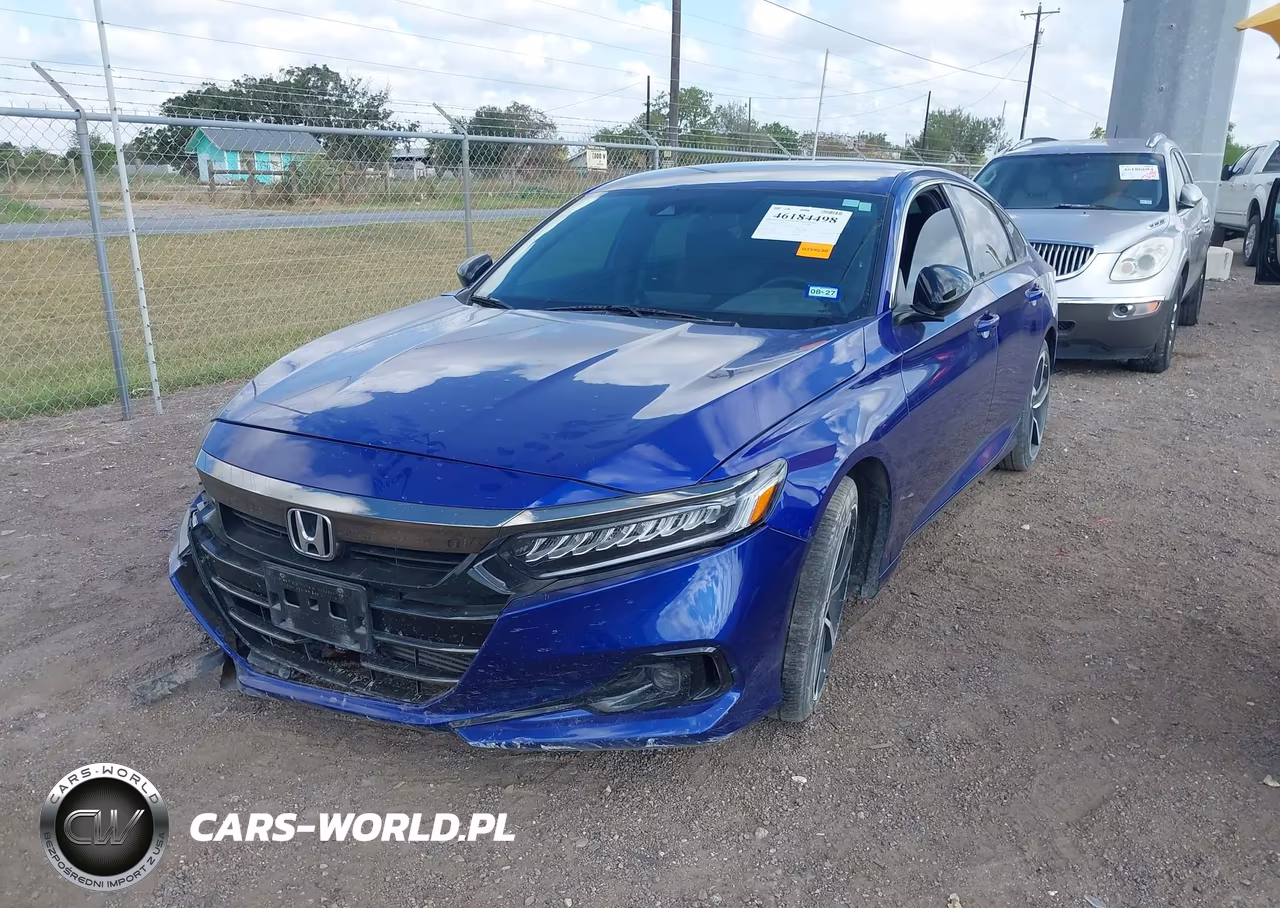 2022 Honda Accord Sport VIN:1HGCV1F35NA029731 - 6