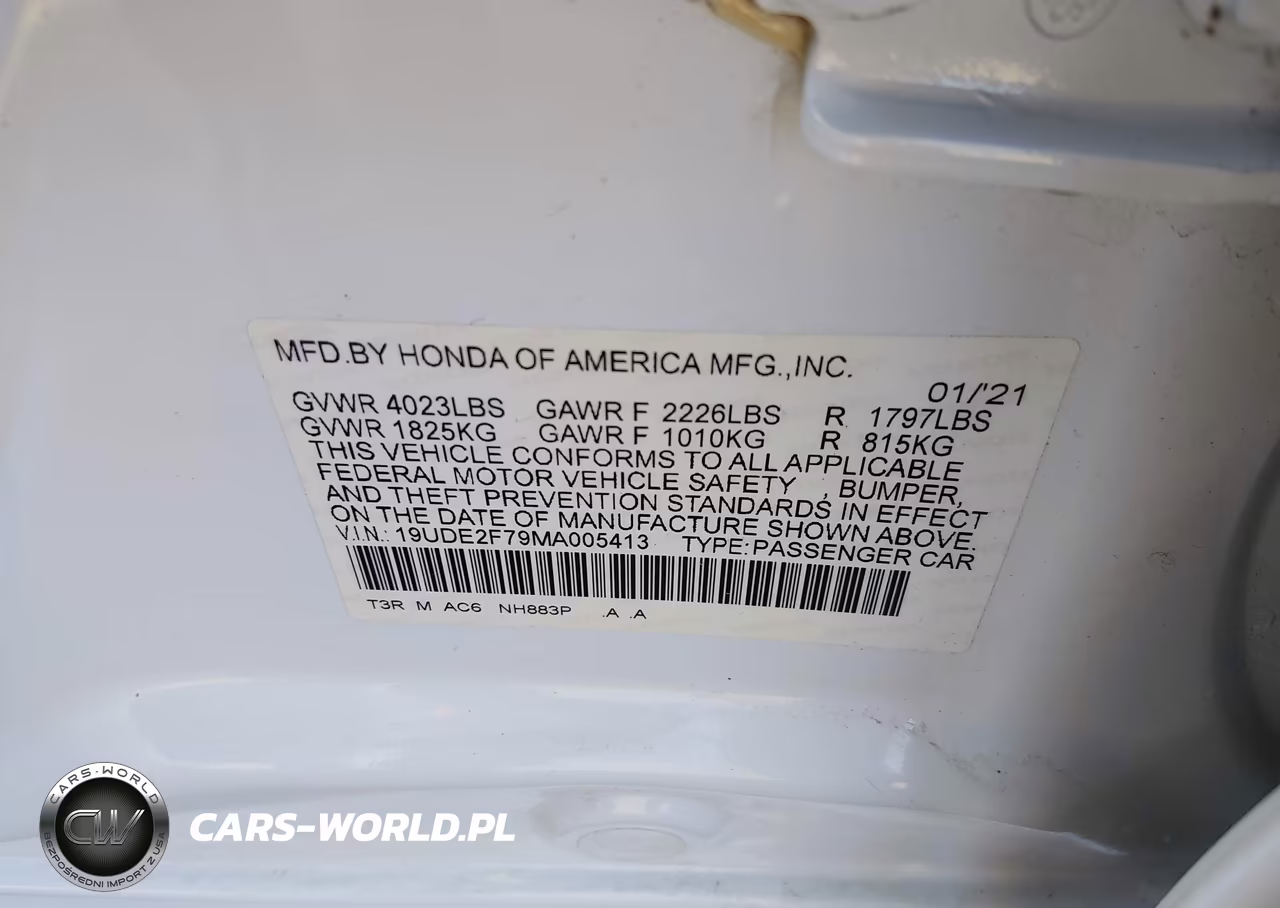 2021 Acura Ilx Premium Package-Technology Package VIN:19UDE2F79MA005413 - 9