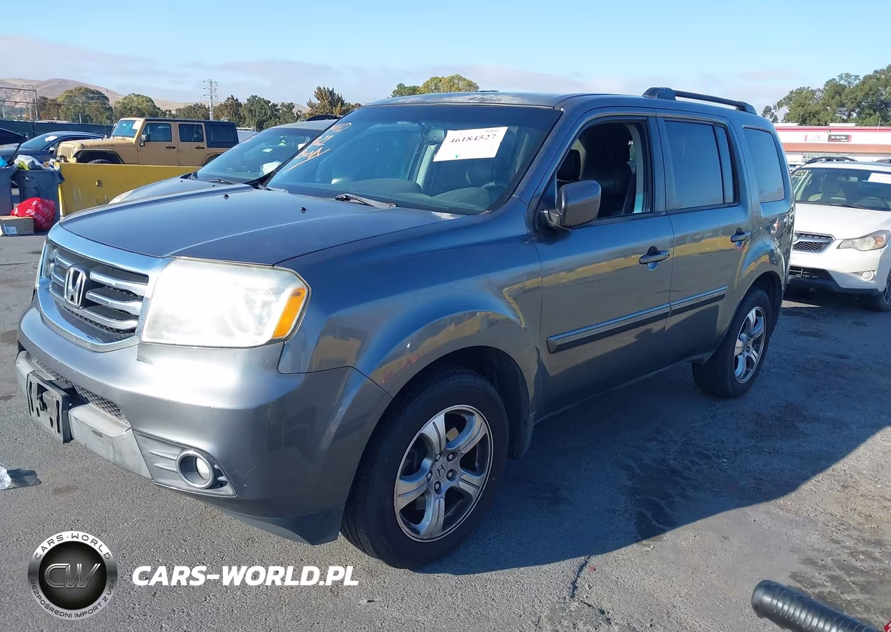 2013 Honda Pilot Ex-L VIN:5FNYF4H53DB076568 - 2