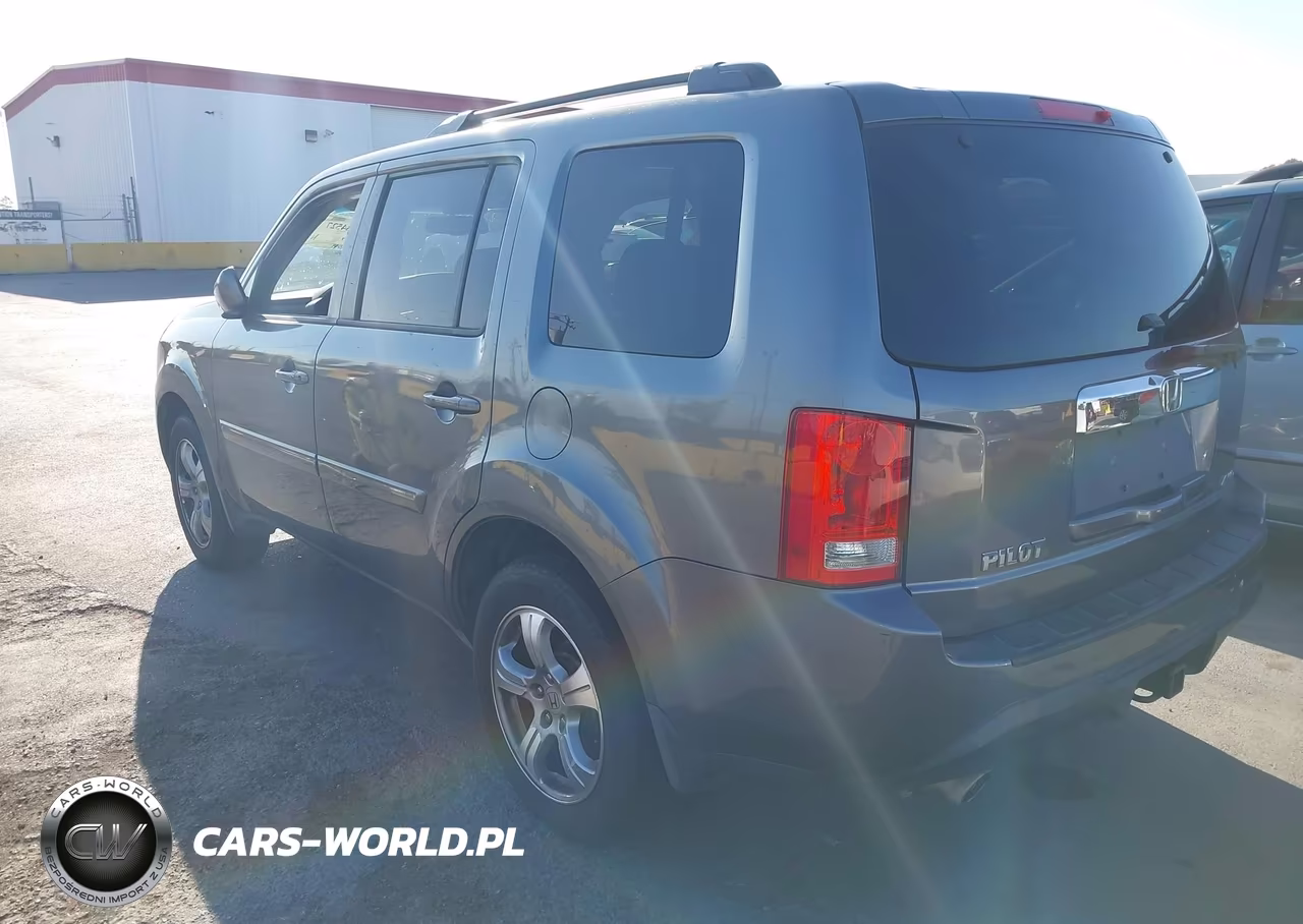 2013 Honda Pilot Ex-L VIN:5FNYF4H53DB076568 - 3