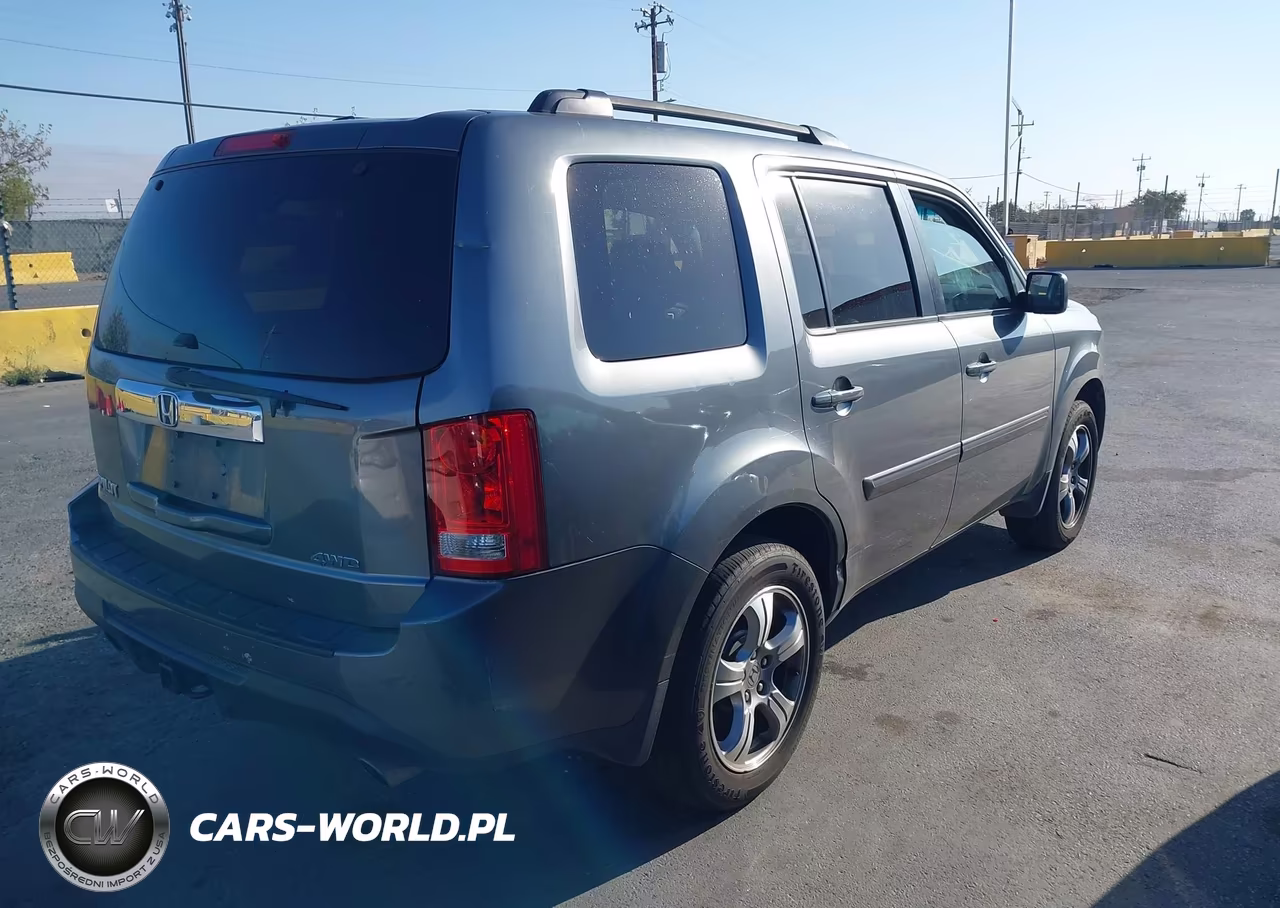 2013 Honda Pilot Ex-L VIN:5FNYF4H53DB076568 - 4