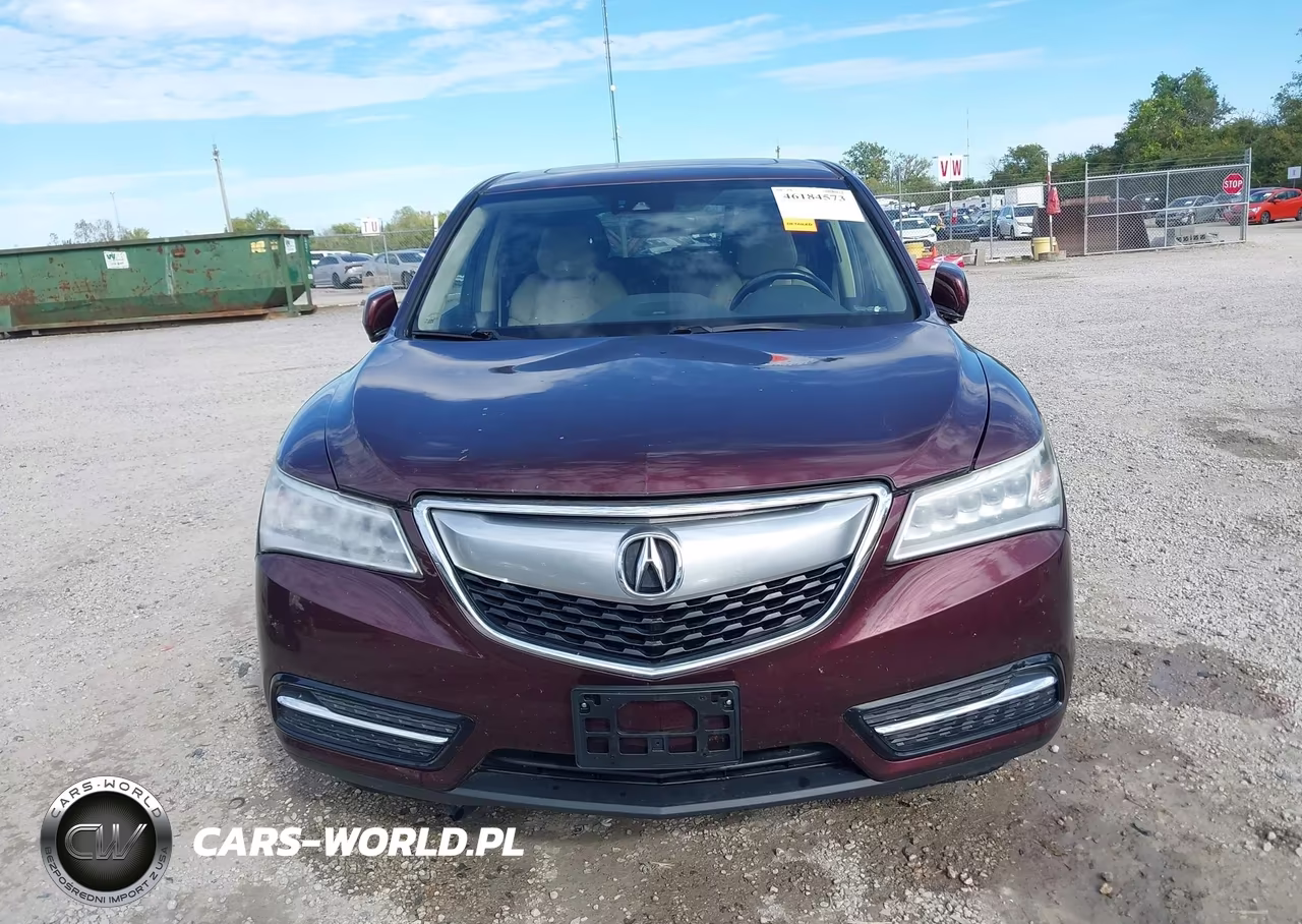 2016 Acura Mdx Technology Acurawatch Plus Packages-Technology Package VIN:5FRYD4H4XGB023768 - 12