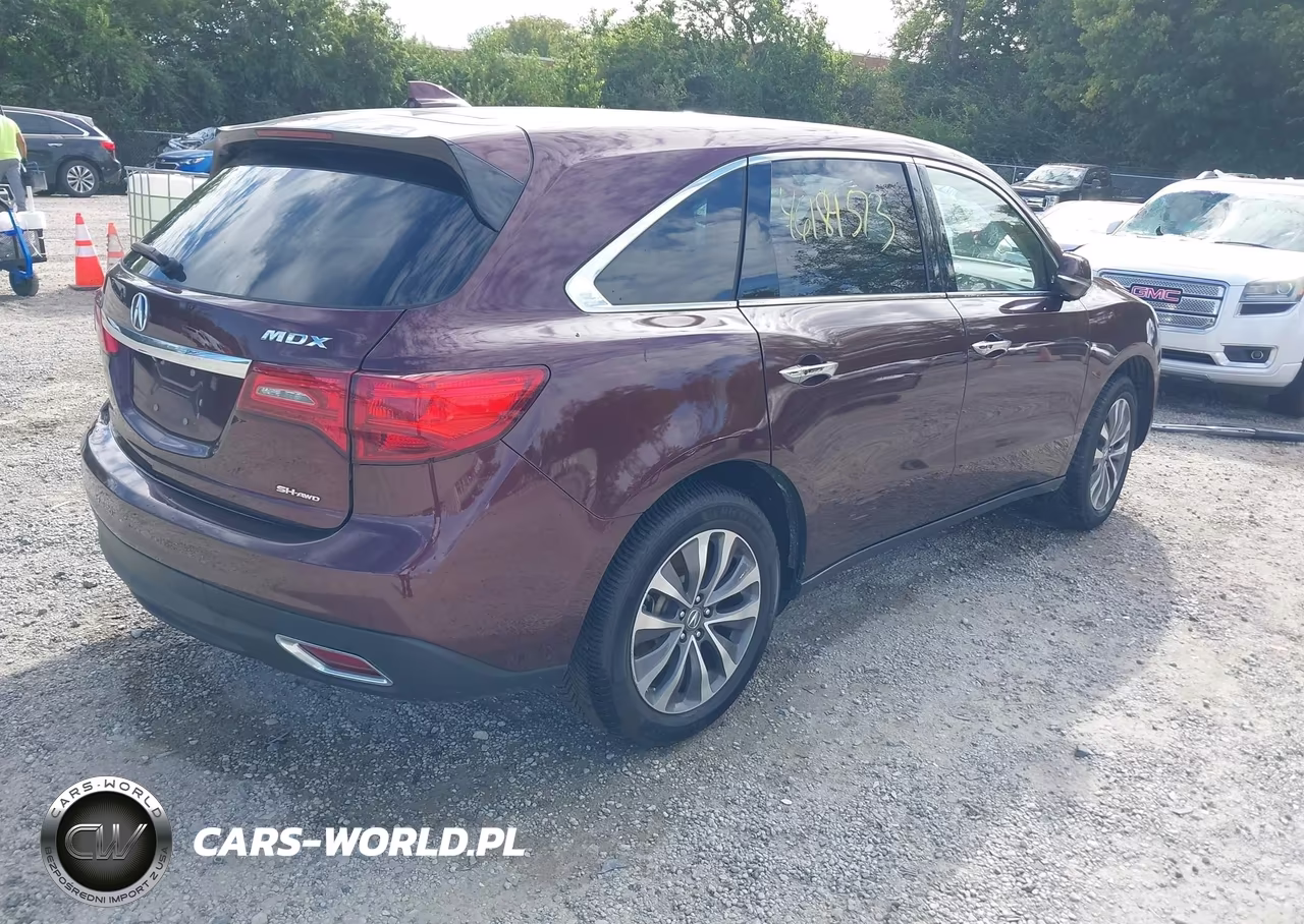 2016 Acura Mdx Technology Acurawatch Plus Packages-Technology Package VIN:5FRYD4H4XGB023768 - 4