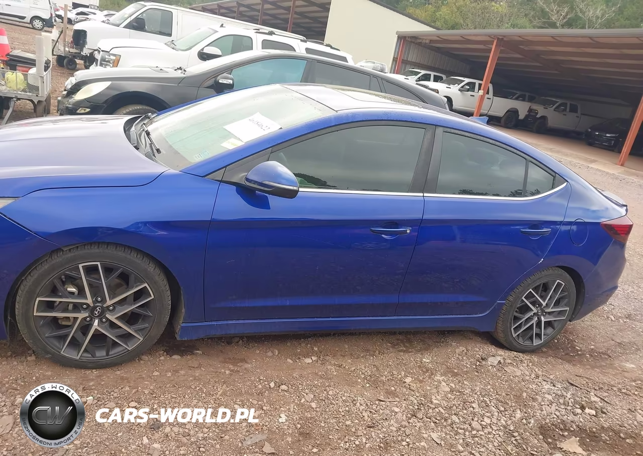 2020 Hyundai Elantra Sport VIN:KMHD04LB7LU933845 - 14
