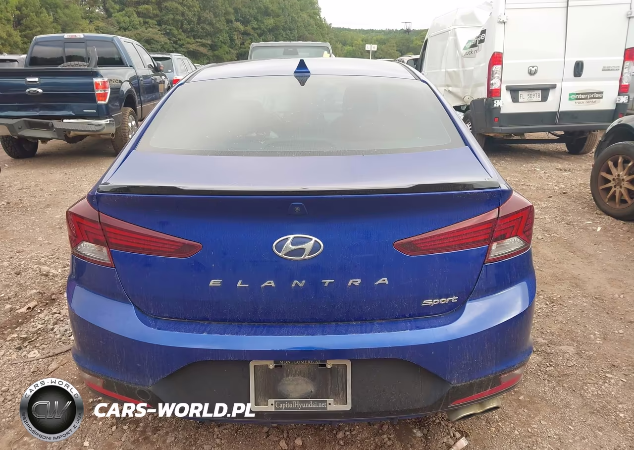 2020 Hyundai Elantra Sport VIN:KMHD04LB7LU933845 - 16