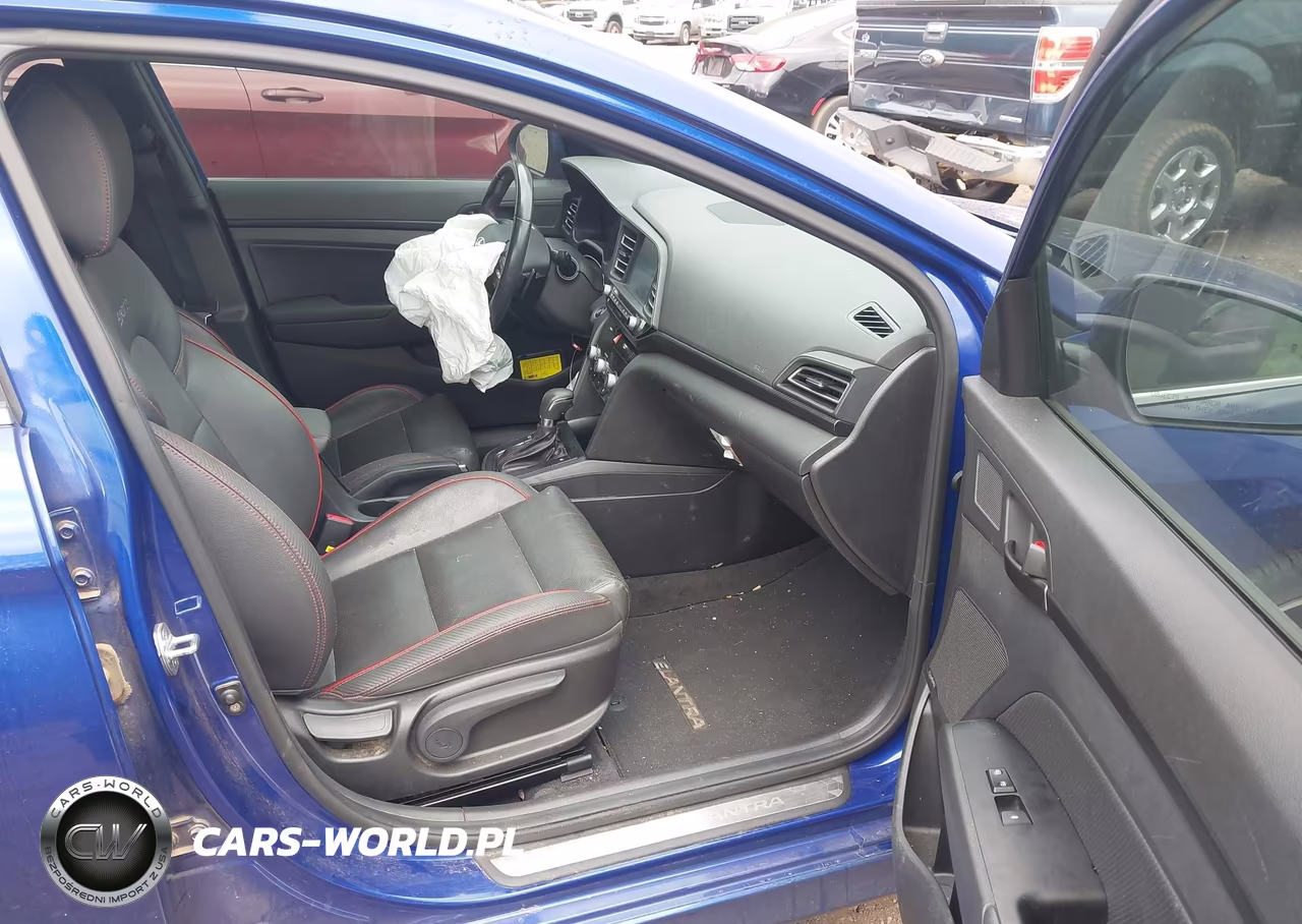 2020 Hyundai Elantra Sport VIN:KMHD04LB7LU933845 - 5