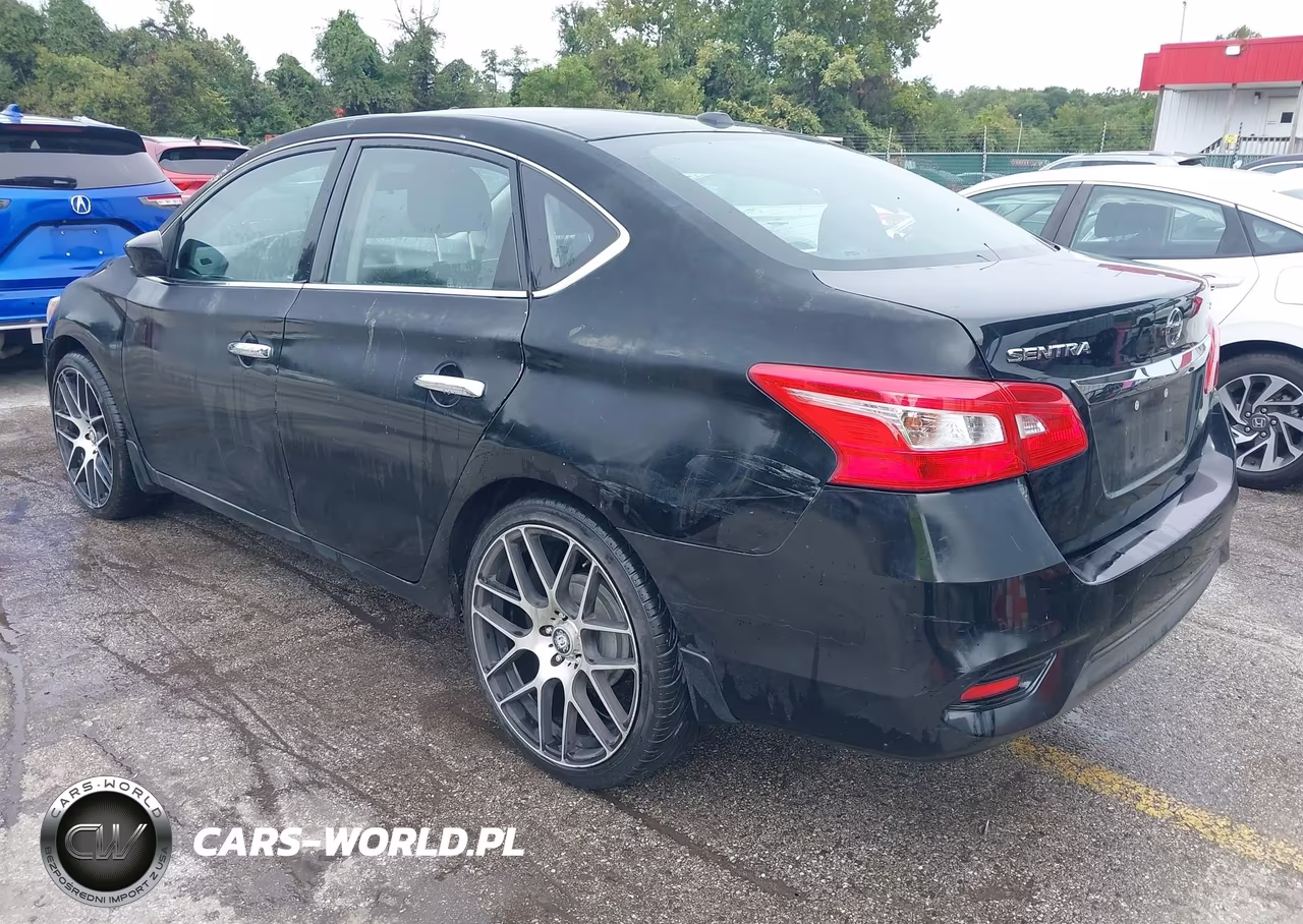 2017 Nissan Sentra Sv VIN:3N1AB7AP5HL639222 - 3
