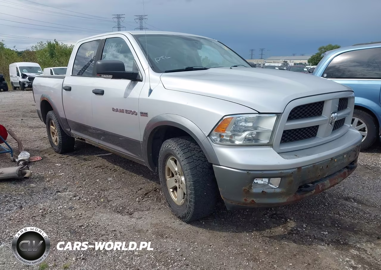 2012 Ram 1500 Slt VIN:1C6RD7LT6CS303956 - 1