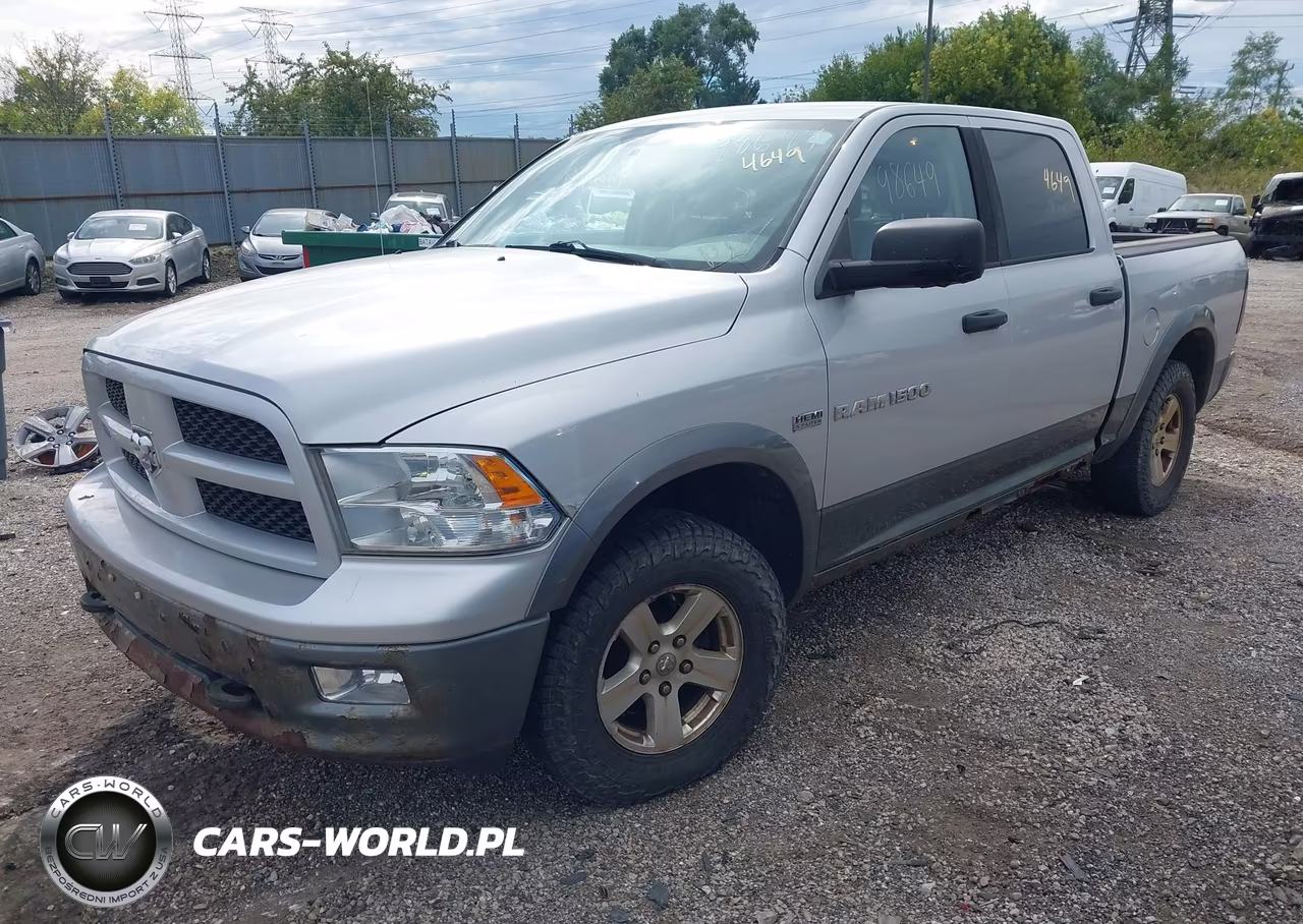 2012 Ram 1500 Slt VIN:1C6RD7LT6CS303956 - 2