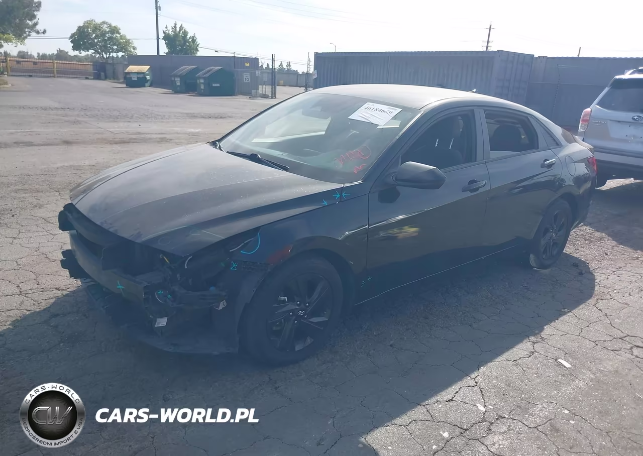 2021 Hyundai Elantra Sel VIN:5NPLM4AG5MH051846 - 2