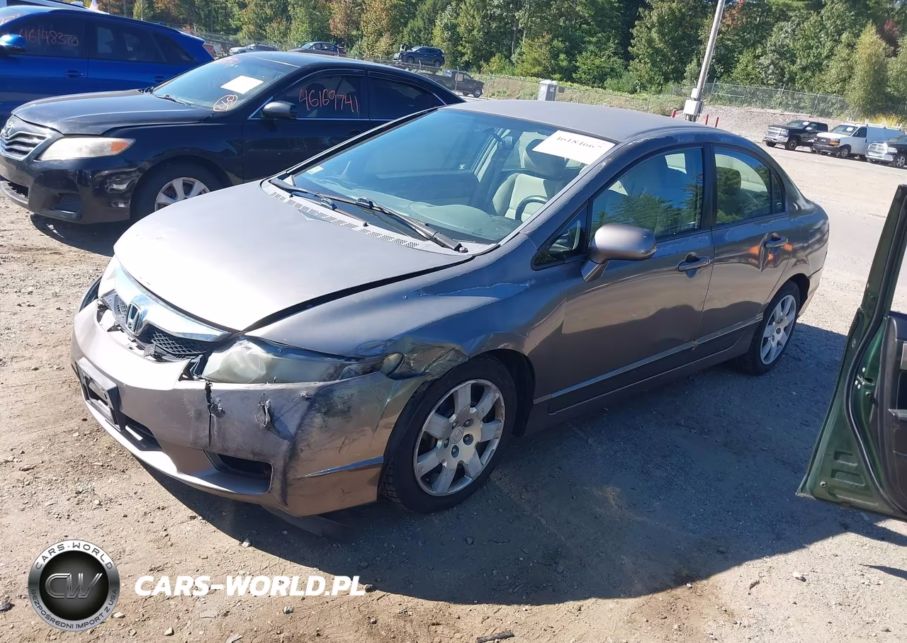 2010 Honda Civic Lx VIN:2HGFA1F59AH534323 - 2