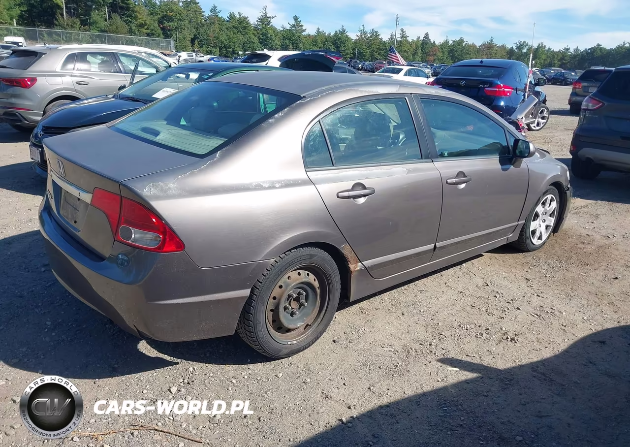2010 Honda Civic Lx VIN:2HGFA1F59AH534323 - 4