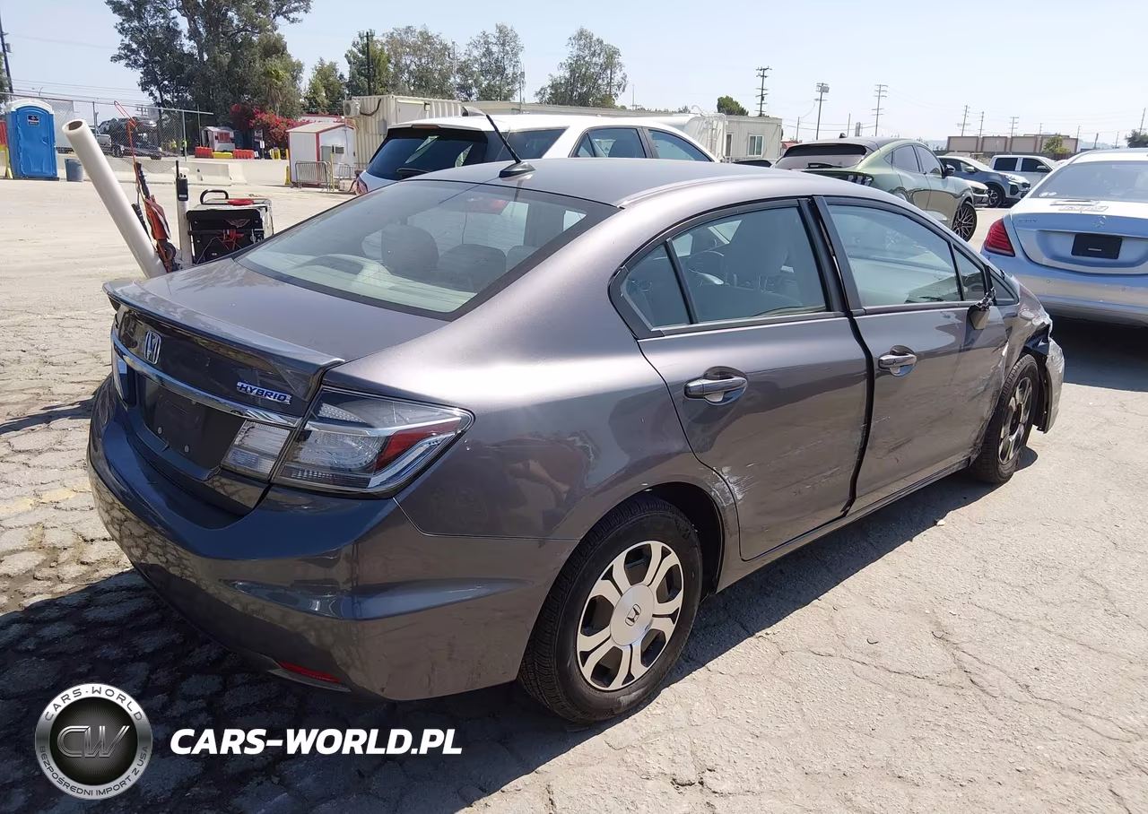 2014 Honda Civic Hybrid VIN:19XFB4F25EE200598 - 4