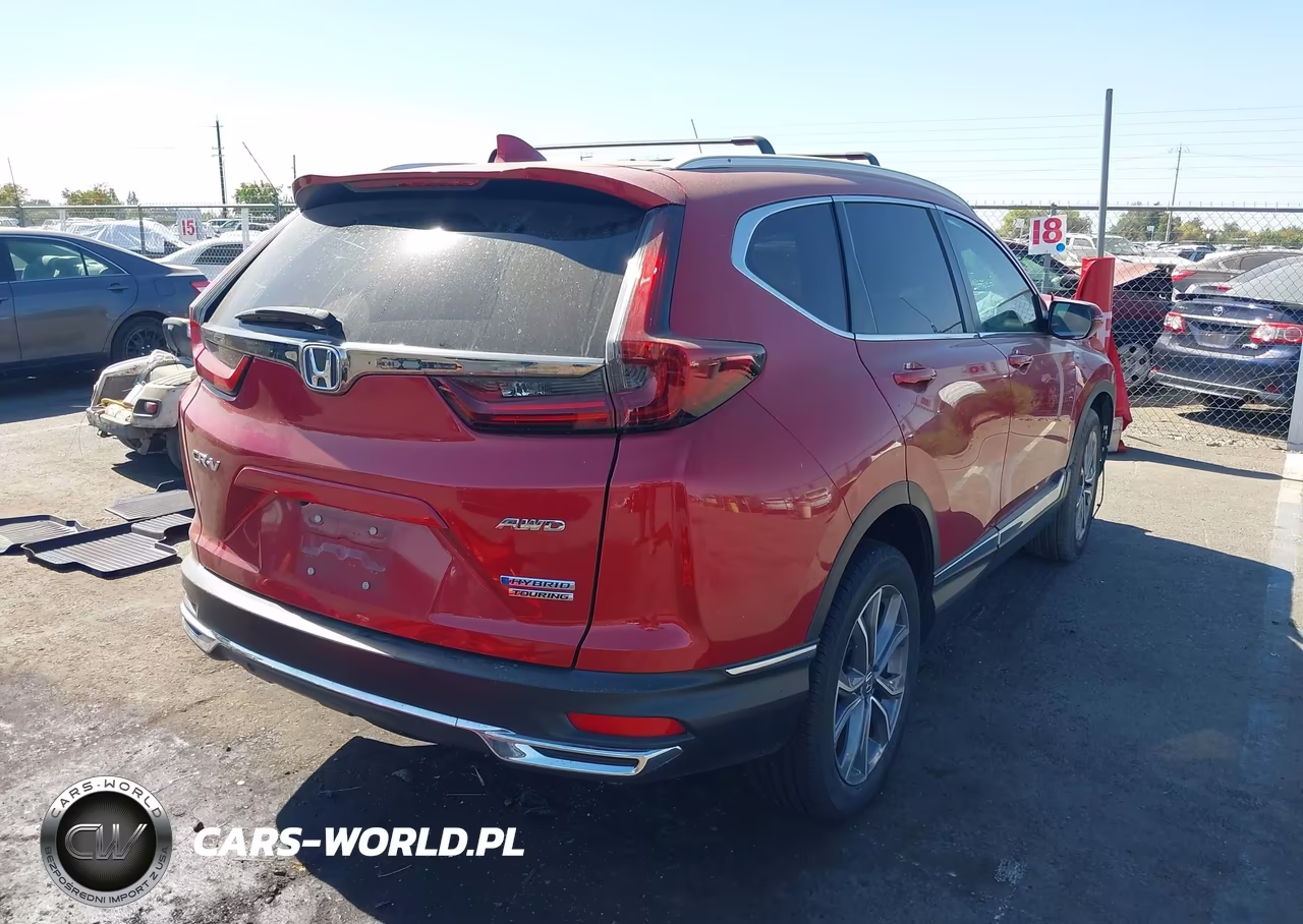2022 Honda Cr-V Hybrid Touring VIN:5J6RT6H98NL048267 - 4