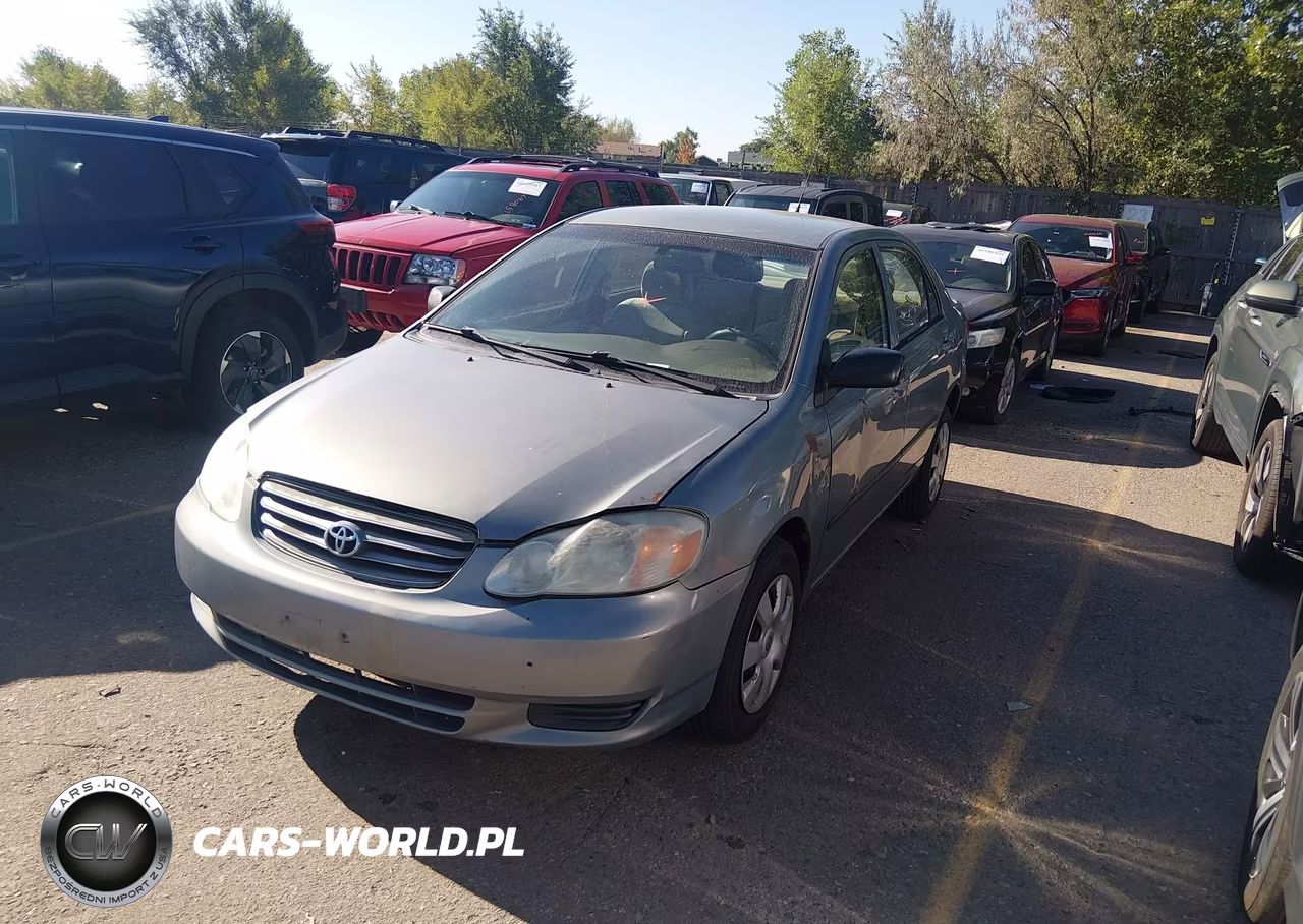 2003 Toyota Corolla Ce VIN:1NXBR32E83Z087020 - 2