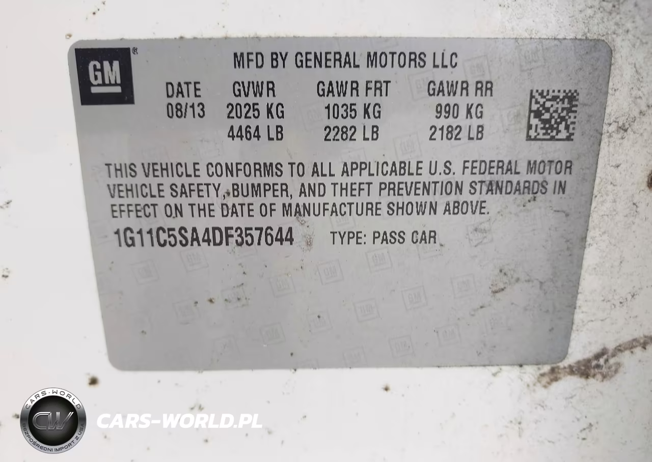 2013 Chevrolet Malibu 1Lt VIN:1G11C5SA4DF357644 - 9