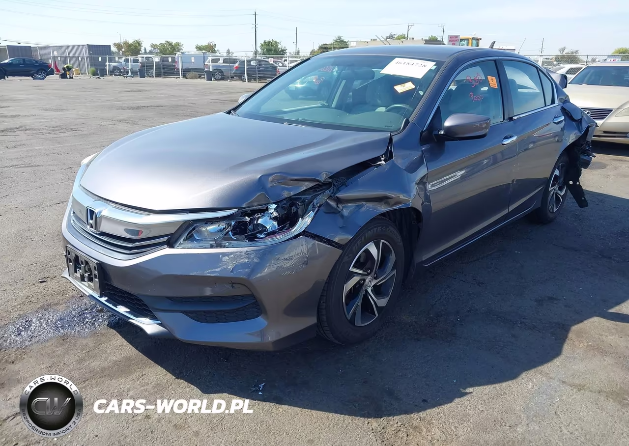 2017 Honda Accord Lx VIN:1HGCR2F37HA300738 - 2