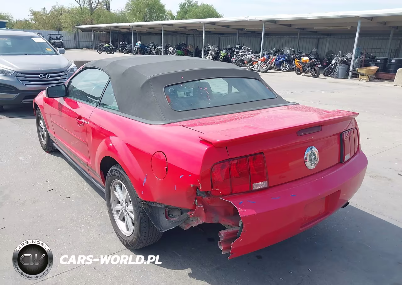 2007 Ford Mustang V6 Deluxe-V6 Premium VIN:1ZVFT84NX75201095 - 3