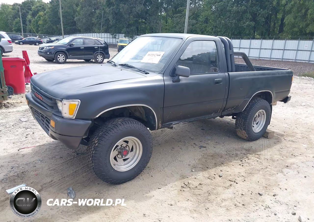 1989 Toyota Pickup 1-2 Ton Sht Wheelbase Dlx VIN:JT4RN01P9K7007396 - 2