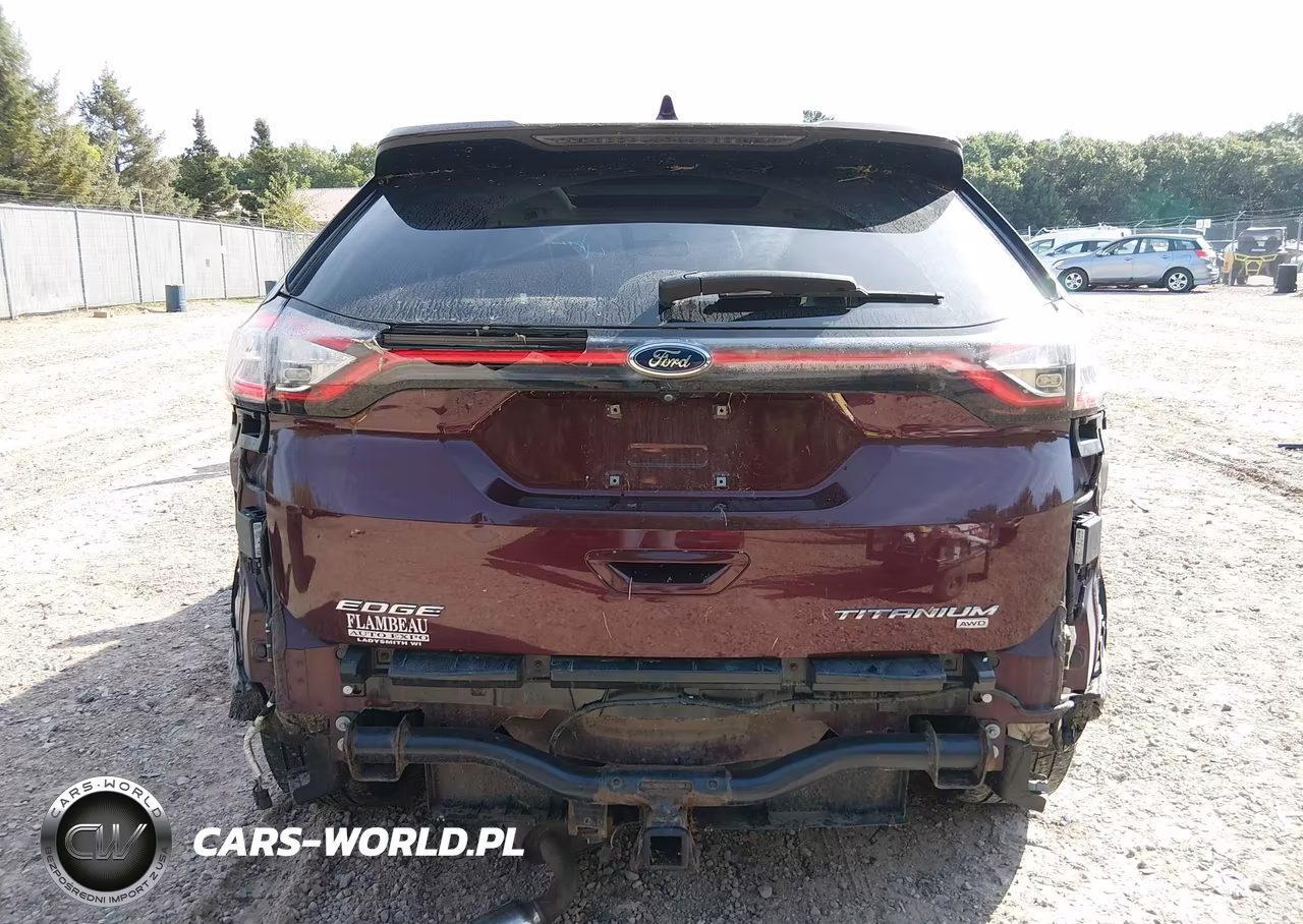2017 Ford Edge Titanium VIN:2FMPK4K81HBB85507 - 17