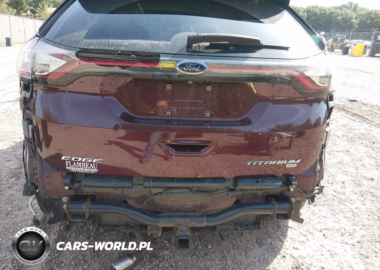 2017 Ford Edge Titanium VIN:2FMPK4K81HBB85507 - 22