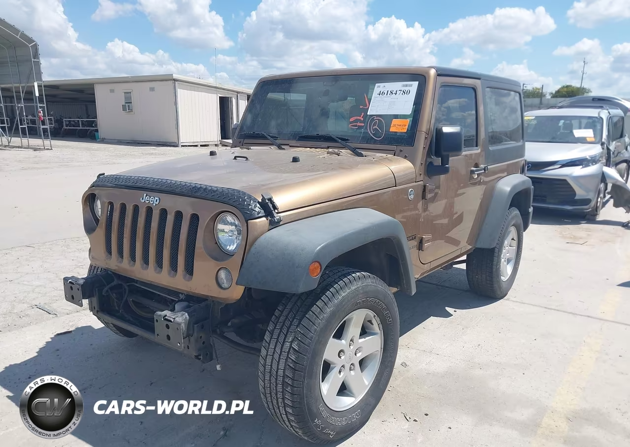 2015 Jeep Wrangler Sport VIN:1C4AJWAG1FL598171 - 2