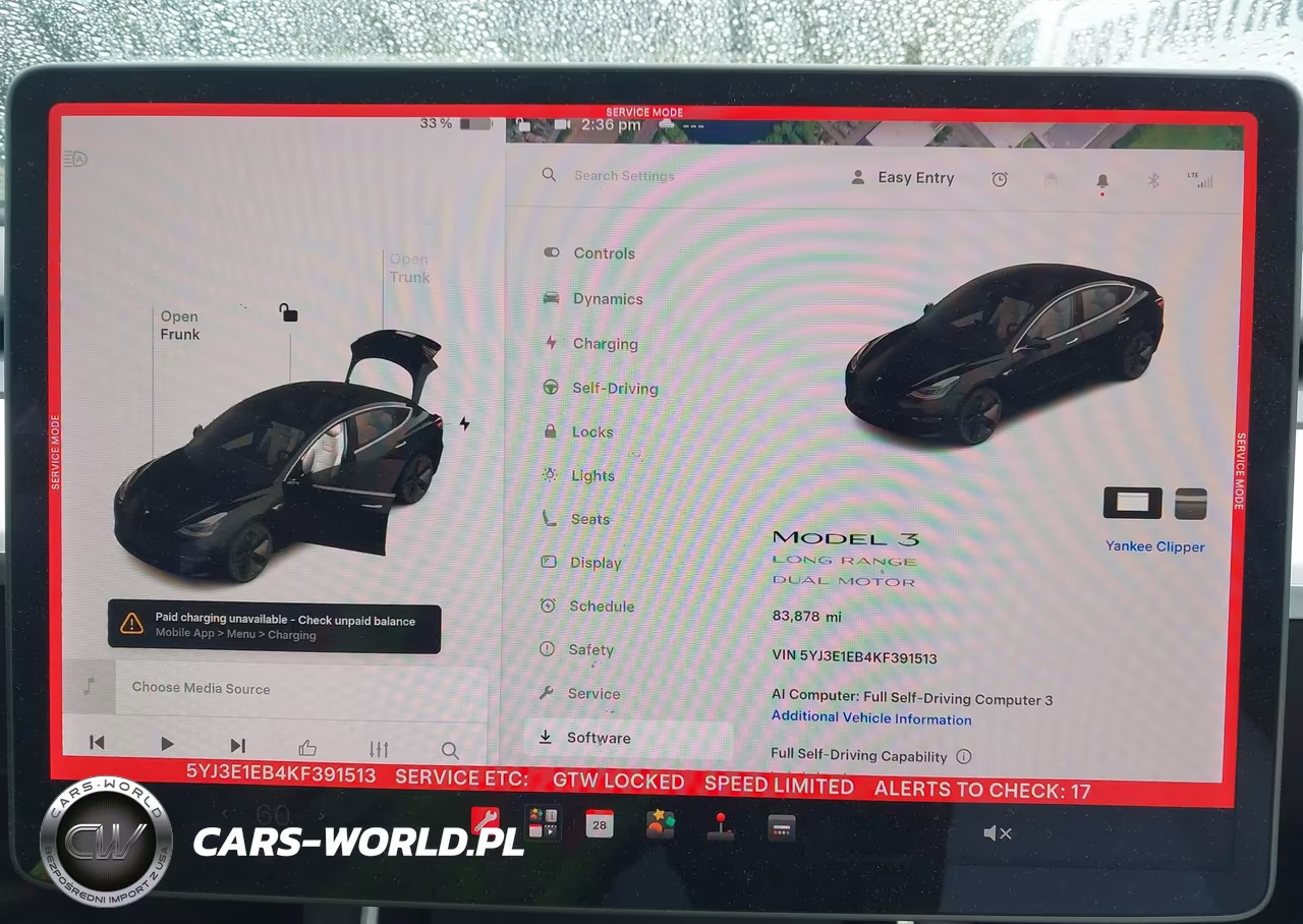 2019 Tesla Model 3 Long Range-Performance VIN:5YJ3E1EB4KF391513 - 7