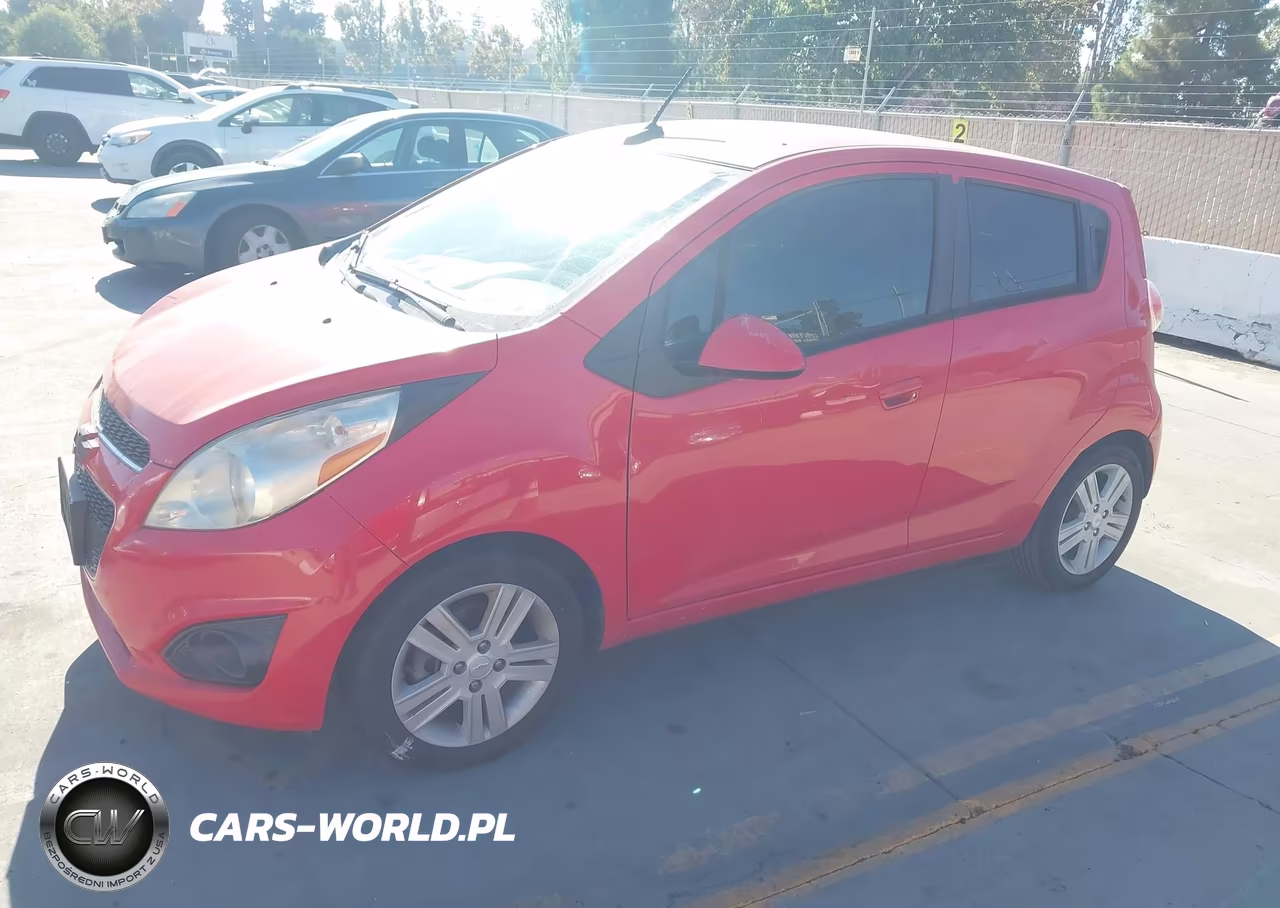 2014 Chevrolet Spark VIN:KL8CD6S90EC542553 - 2