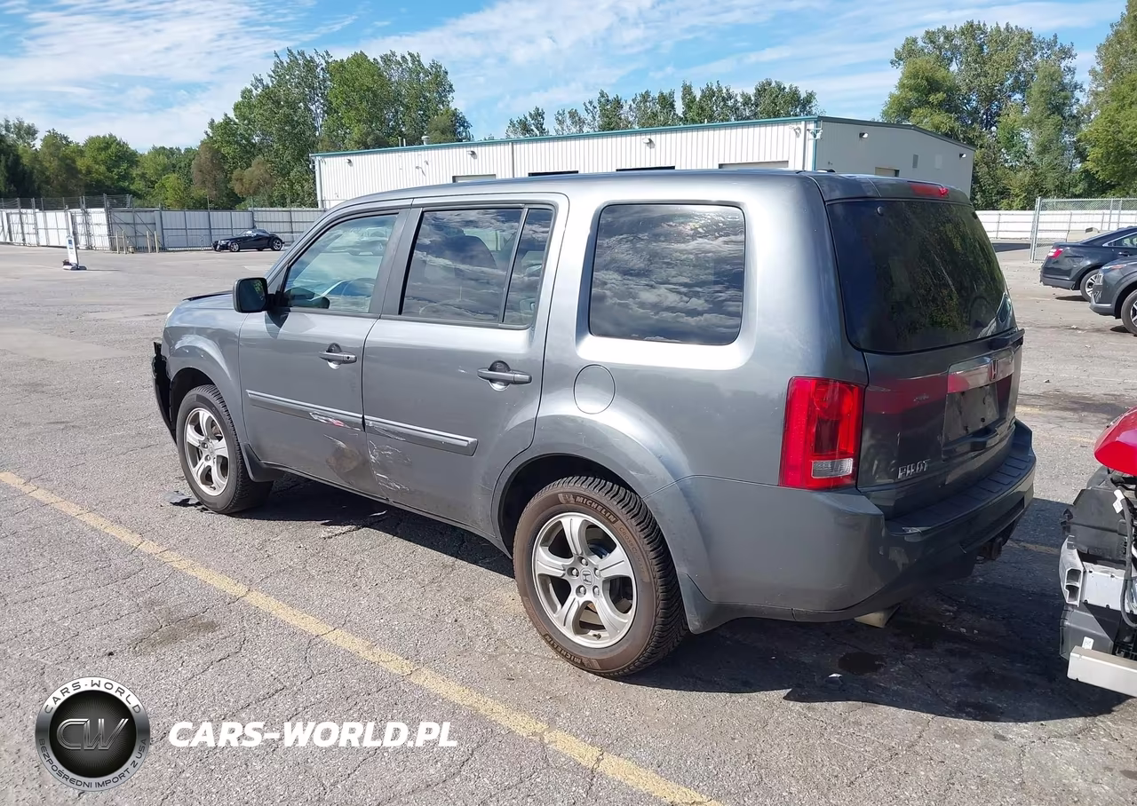 2013 Honda Pilot Ex-L VIN:5FNYF4H55DB001290 - 3