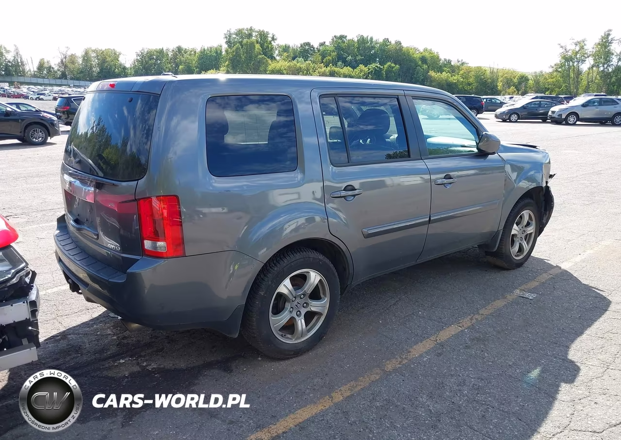 2013 Honda Pilot Ex-L VIN:5FNYF4H55DB001290 - 4