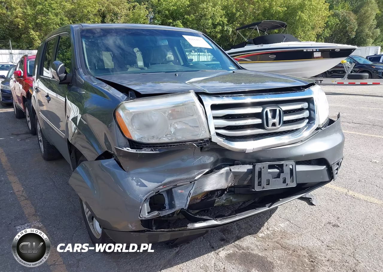 2013 Honda Pilot Ex-L VIN:5FNYF4H55DB001290 - 6