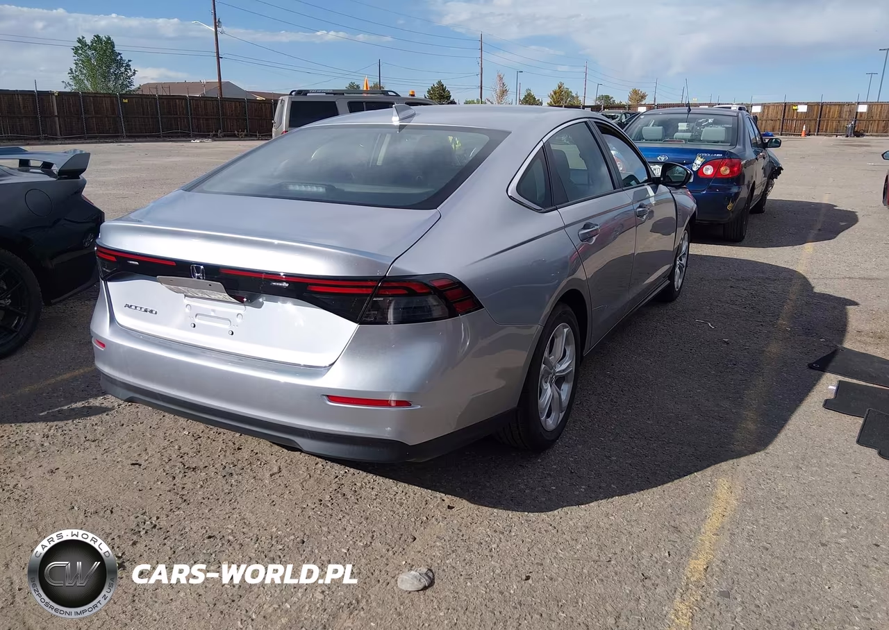 2026 Honda Accord Lx VIN:1HGCY1F26TA030026 - 4